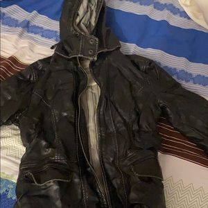 Leather jacket